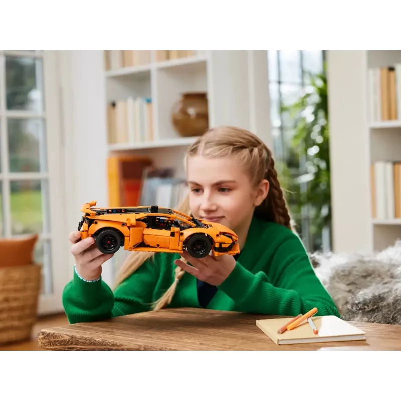 LEGO TECHNIC 42196 Lamborghini Huracán Tecnica Oranžinis