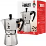 Bialetti Moka Express kavinukas 0.55 L juodas, sidabrinis