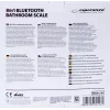 Esperanza EBS016W belaidės svarstyklės Square White asmeninės elektroninės svarstyklės