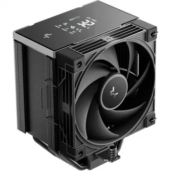 Oro aušintuvas DeepCool AK700 Digital NYX, 120 mm ventiliatorius, maks. oro slėgis 5,13 mmH2O, 98×126×157 mm, juodas