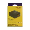 Garso keitiklis DeLOCK 63468, juodas