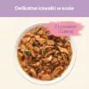 Purina Cat Chow Sensitive Gig su lašiša ir cukinija padaže – šlapias ėdalas katėms – 85 g