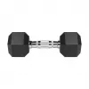Guminiai ketaus hanteliai HEX 2x6 kg REBEL ACTIVE