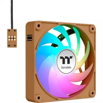 Thermaltake CT140 EX ARGB 140mm korpuso ventiliatoriai 3 vnt. pakuotėje Gravel Sand
