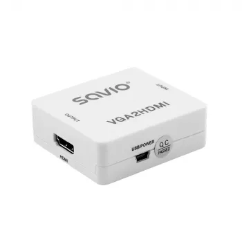 Adapter SAVIO CL110 VGA į HDMI