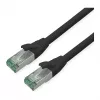 Tinklo kabelis ROLINE Recycled Material 21.45.3256 RJ-45 Cat6a 7 m Juodas
