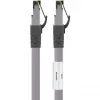 Goobay CAT 8.1 Patch Laidas, S/FTP (PiMF), Pilkas, 3 m - LSZH Halogen-Free, Varinis AWG 24 (55138)