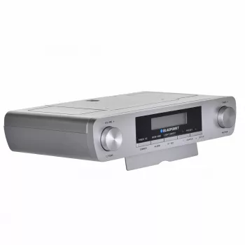 Virtuvinis radijas BLAUPUNKT KR14BT su Bluetooth, FM, LED ekranu, 2x0,8W, maitinimas/tinklas/baterijos, pilka