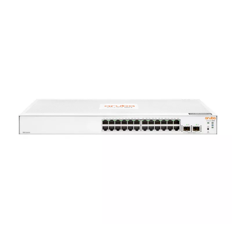HPE Aruba Networking Instant On 1830 24G 2SFP valdomas L2 Gigabit Ethernet (10/100/1000) 1U jungiklis