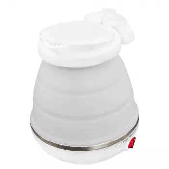 Elektrinis virdulys ESPERANZA EKK023 – 0,5 L, 750 W, baltas, silikonas su nerūdijančiu plienu ir plastiku