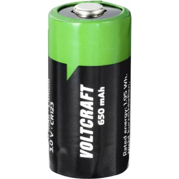 VOLTCRAFT special baterija CR 123 Ličio 3 V 650 mAh (VC-12713995)