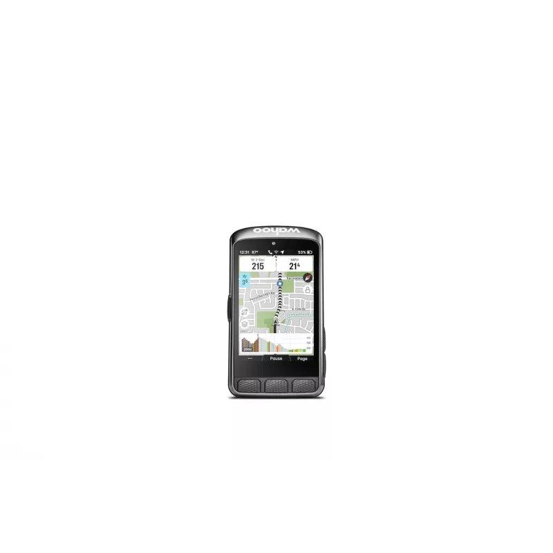 GPS dviračių kompiuteris Wahoo Elemnt ACE WFCC7 – 9,7 cm TFT lietimui jautrus ekranas, Bluetooth 5.0, ANT+, Wi‑Fi, IPX7, 30 h baterija