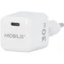 Mobilis Nano sieninis įkroviklis – 30W – USB C – GaN – Pagaminta Prancūzijoje (001383)