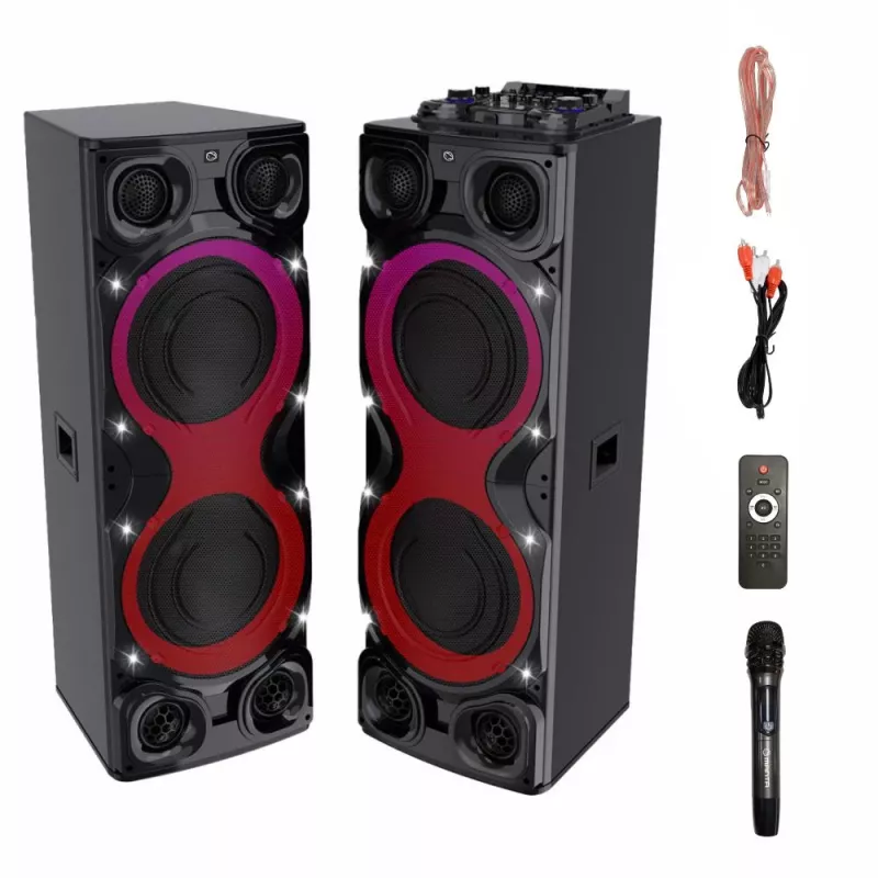 Nešiojamas garsiakalbis Manta SPK1204X800D Minos Pro, juodos spalvos