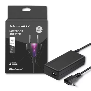 Qoltec 51506 45W maitinimo adapteris ASUS | 45W | 19V | 2,37A | 4,0*1,35 | + maitinimo laidas