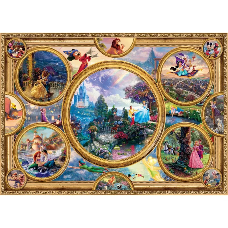 Dėlionė Schmidt Spiele Thomas Kinkade Studios Disney Dreams Collection 2000 dalių