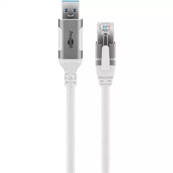 Goobay 74159 – USB 3.0 tipo A tinklo adapteris Gigabit Ethernet 2 m – tinklo kortelė – 1.000 Mbps (74159)