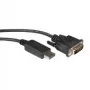ROLINE DisplayPort laidas DP ST - DVI ST 1,0 m (11.04.5613)