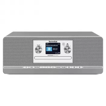 TechniSat DIGITRADIO 372 CD IR internetinis radijo imtuvas su CD, DAB+, FM, antracito ir sidabro spalvos