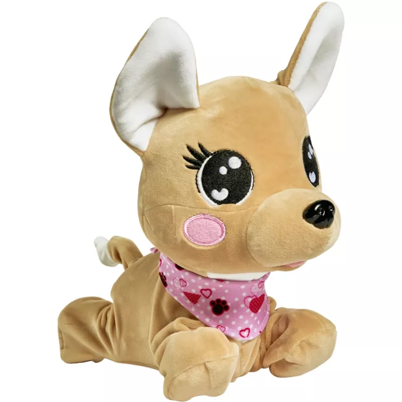 ChiChi LOVE Baby Boo, pliušinis žaislas smėlio/rožinės spalvos, 30 cm