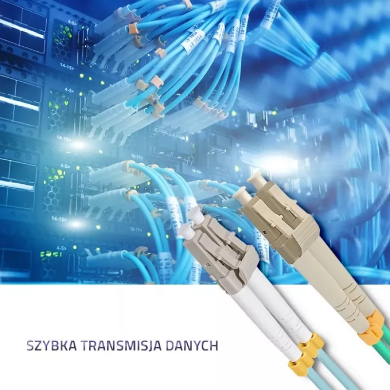 Patchcord šviesolaidinis LC/UPC-LC/UPC | MM | 50/125 | OM3 | 3m