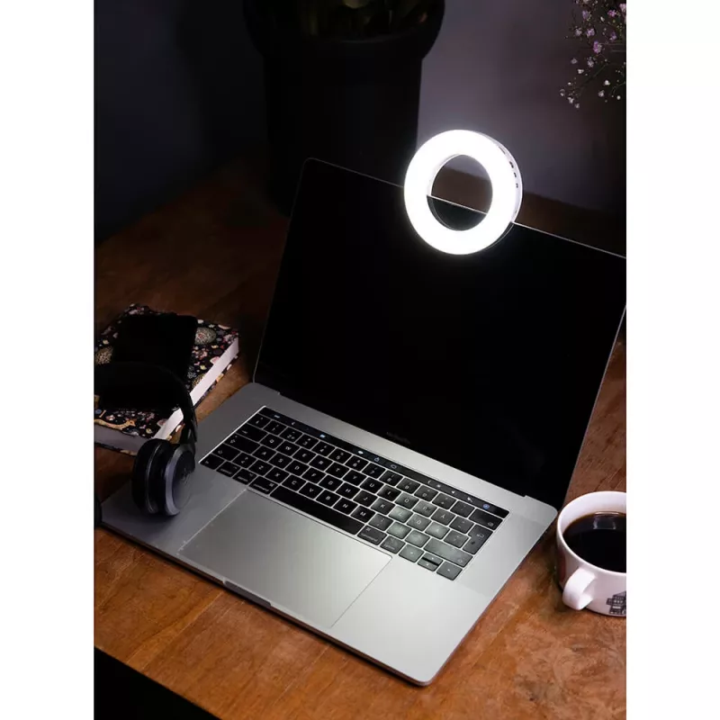 Žiedinis apšvietimas Kodak RM001 4 colių LED – kompaktiškas 4 colių LED žiedinis šviestuvas