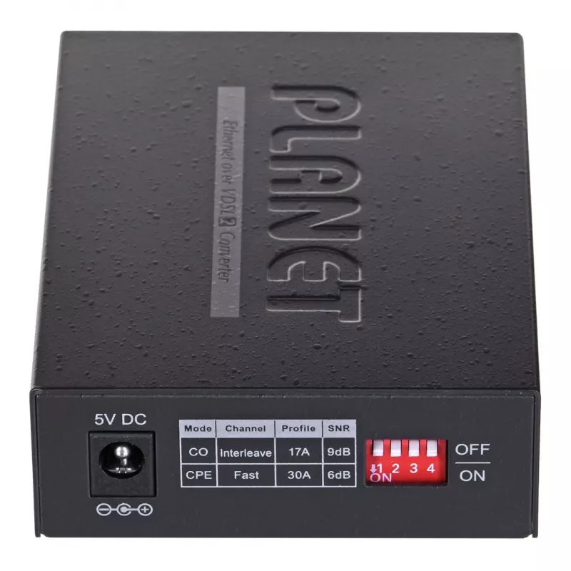Planet VC-231G tinklo tiltas/kartotuvas 1000 Mbit/s Juodas