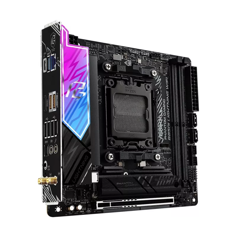 ASRock B850I Lightning WiFi AM5 Mini-ITX pagrindinė plokštė
