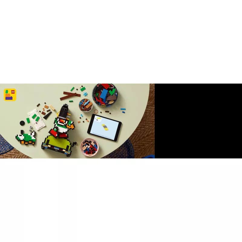 Konstruktorius LEGO Super Mario World Mario & Yoshi rinkinys 71438 – interaktyvios figūrėlės ir statomi žaidimo elementai