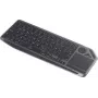 Belaidė Bluetooth klaviatūra Renkforce RF-WLBTKB-300, vokiškas QWERTZ, juoda, integruota