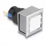 Pramoninė LED indikacinė lemputė DELOCK 22058 — 1 LED, IP40/IP65, AC 250V, 5A, 25×42×25 mm