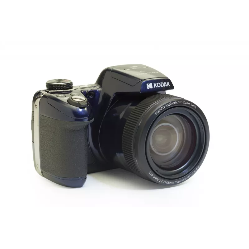 Fotaparatas Kodak AZ528 Midnight Blue su EU kištuku, 2 baterijomis ir dėklu