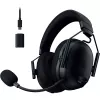 Razer BlackShark V3 Pro belaidės ausinės žaidimams, juodos, ANC, 2,4 GHz dongle, Bluetooth, USB, 3,5 mm lizdas