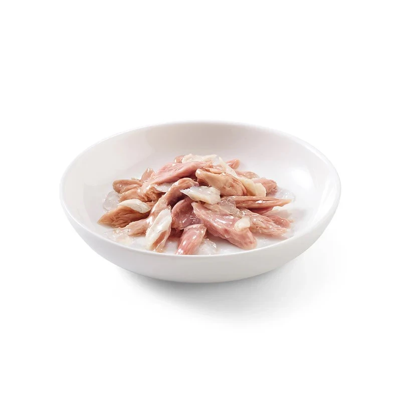Šlapias kačių ėdalas Agras Pet Foods Schesir Tunas su jūros ešeriu drebučiuose, 6×50 g (300 g), suaugusioms katėms