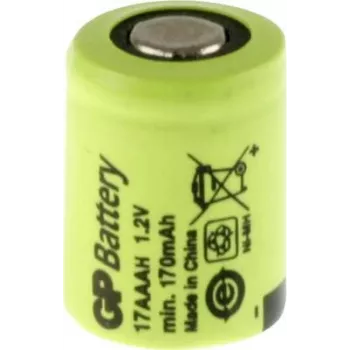 Įkraunama NiMH baterija GP 1/3 AAA (plokščias kontaktas) 1,2 V 170 mAh — GP 129938