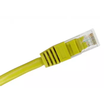 Alantec KKU5CZA1 tinklo kabelis geltonas 0,25 m Cat5e U/UTP