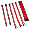 Prailginimo rinkinys Kolink Core Adept Red 0,35m 6 vnt.