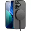 nevox StyleShell Invisio dėklas iPhone 17 6,3 col. suderinamas su MagSafe juodas (2542)