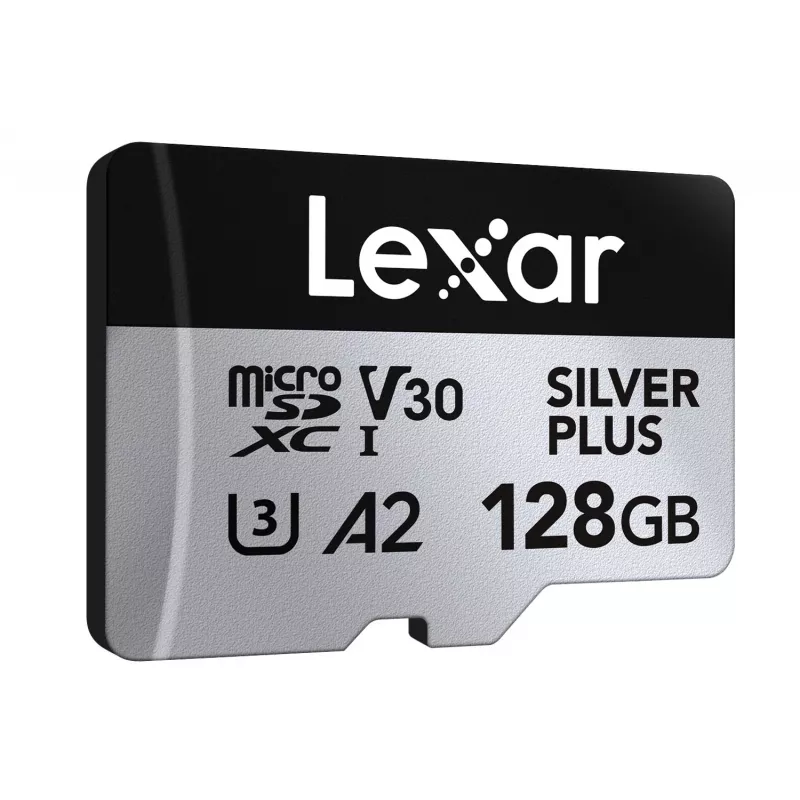 Lexar 128GB UHS-I MicroSDXC Professional SILVER PLUS