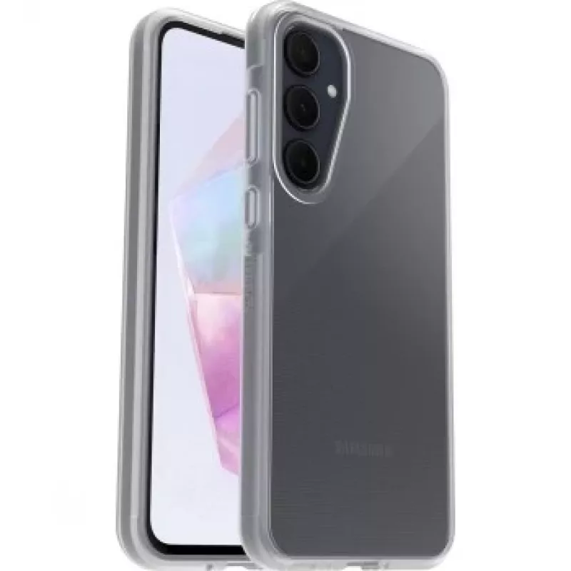 OTTERBOX React Series permatas dėklas Samsung Galaxy A35, skaidrus plonas apsauginis dėklas