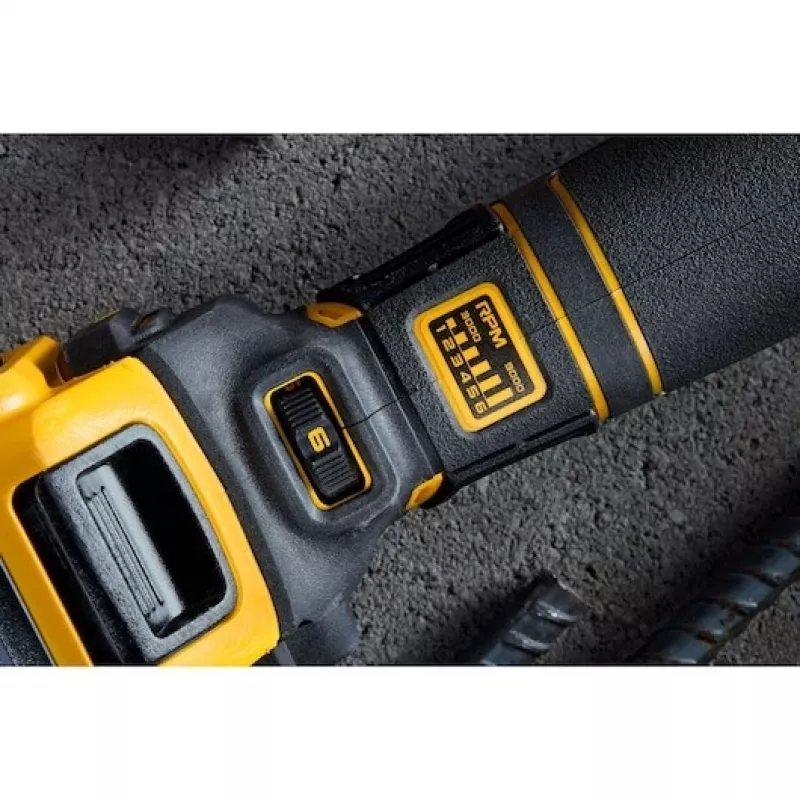 DeWalt DCG409VS 18v XR Flexvolt Advantage belaidis kampinis šlifuoklis 125mm