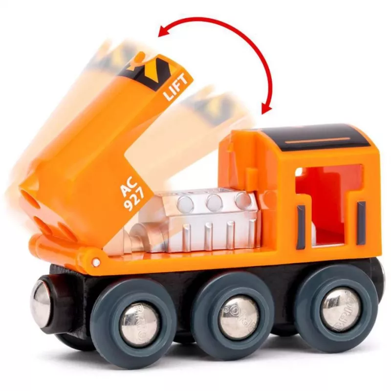Brio World prekinio traukinio pradžios rinkinys su kranu