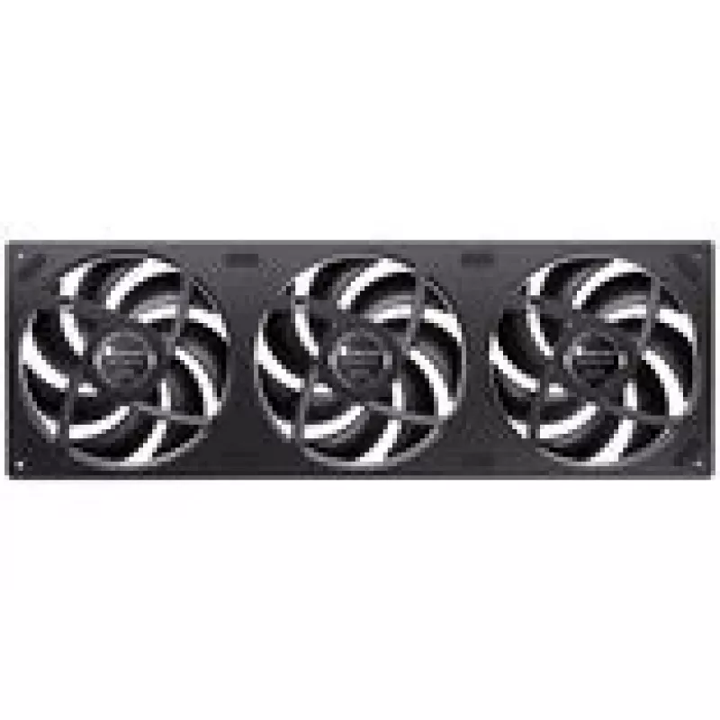 Korpuso ventiliatoriai Jonsbo ZA-420BR PWM Reverse ARGB — 3×140 mm, juodi