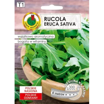 Sėklos ant juostelės – Apte Rukola (Eruca sativa) 6 m auginimui namuose ir sode