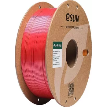 EPLA-SILK MAGIC 1,75 mm raudonas auksinis 1 kg ESUN 3D gijos (EPLA-SILKMAGIC-P175RJ1)