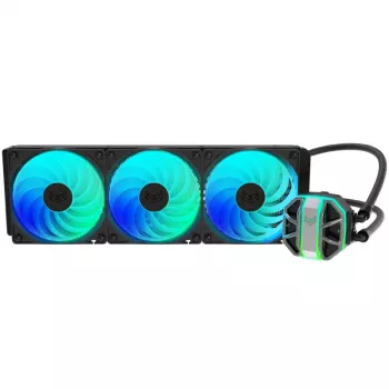 Sapphire NITRO+ S360-A AIO procesoriaus skysčio aušinimo rinkinys 12 cm Juodas 1 vnt.