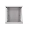 Sieninis tinklo spintos korpusas Extralink 12U 600x600 pilkas
