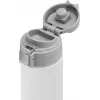 ZWILLING THERMO termosas – kelioninis puodelis, dvigubos sienelės izoliacija, 450 ml, 22,8 cm, baltas