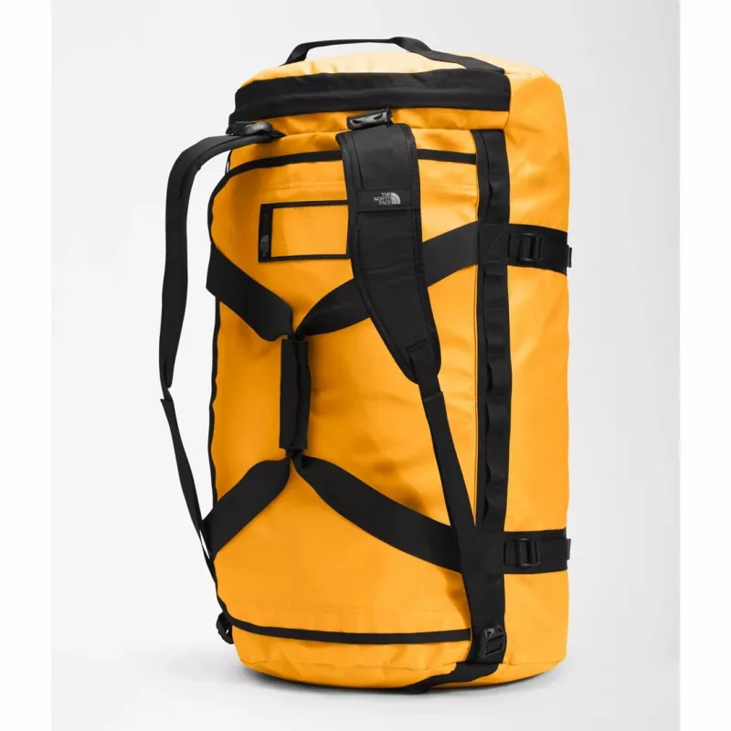 Krepšys The North Face Base Camp Duffel L 95 L poliesteris juoda, geltona