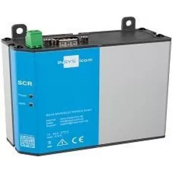Insys icom SCR-E200 maršrutizatorius – BGP, OSPF, RIP, 10/100 Mbit/s, 105 mm x 42 mm x 90 mm, 262 g (10020726)